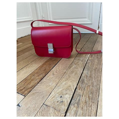 celine box small red|celine box bag review.